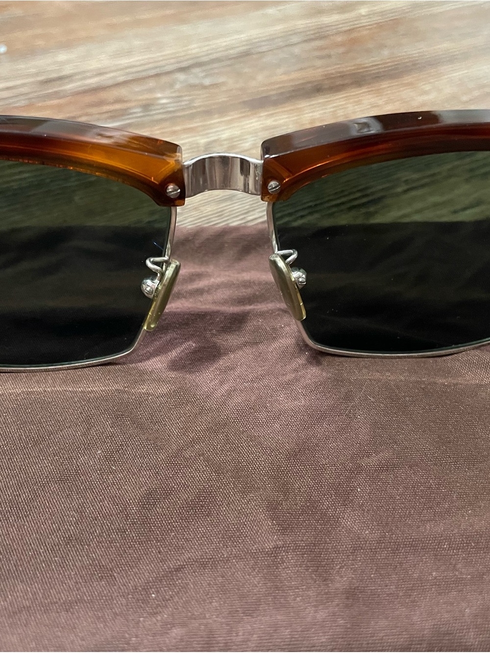 CELINE CL40054U Mineral Havana Tortoise Shape Cat Eye Half Rim Sunglasses - Picture 11 of 14